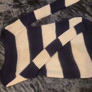 American Eagle Striped Sweater Size M